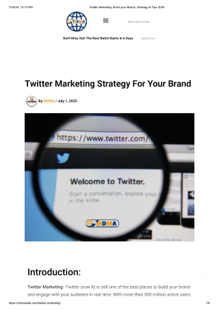 Ultimate Twitter Marketing Guide: Strategies for Brand Growth & ROI