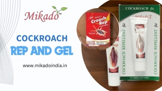 Natural, Powerful, Effective Why Mikado Croach Rep and Gel Are Best for Your Home