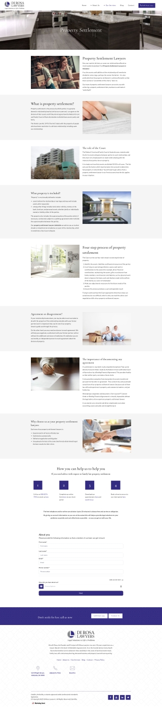 Property Settlement Lawyers Adelaide