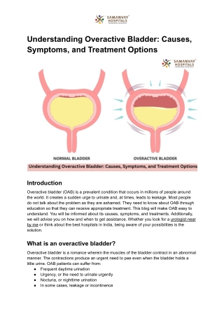 Understanding Overactive Bladder_ Causes, Symptoms, and Treatment Options