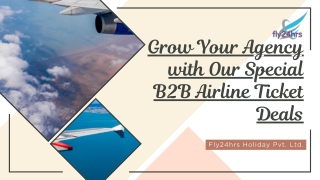 Grow Your Agency with Our Special B2B Airline Ticket Deals