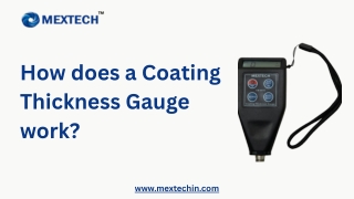 How does a Coating Thickness Gauge work?