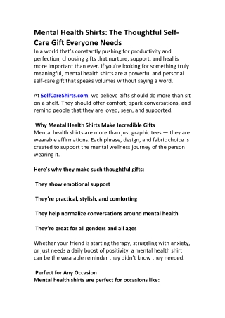 self care shirt blog 30