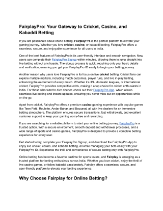 FairplayPro_ Your Gateway to Cricket, Casino, and Kabaddi Betting (2)