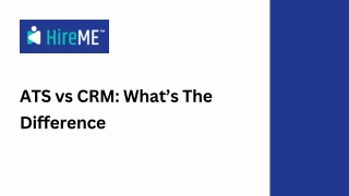 ATS vs CRM What’s The Difference
