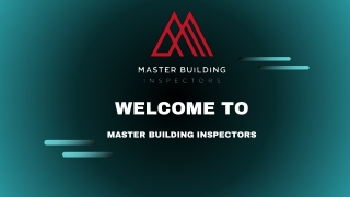 Building Inspector - Master Building Inspectors Perth