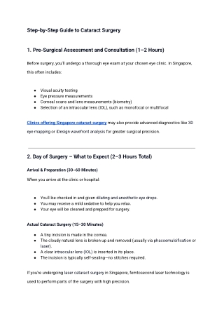 How Long Does Cataract Surgery Take_ A Step-by-Step Guide