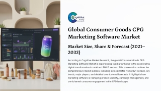 Consumer Goods CPG Marketing Software Market