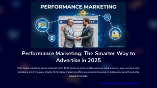 Performance Marketing in 2025: The Smarter Advertising Strategy
