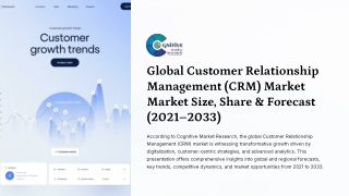 Customer Relationship Management CRM Market