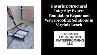 Foundation Repair in Virginia Beach - Basement Foundation Waterproofing LLC