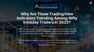 Why Are These TradingView Indicators Trending Among Nifty Intraday Traders in 2025