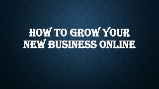 Grow Your Business Online Fast: The Saliem Talash Strategy for Entrepreneurs