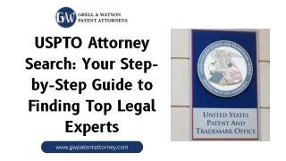 USPTO Attorney Search Your Step-by-Step Guide to Finding Top Legal Experts
