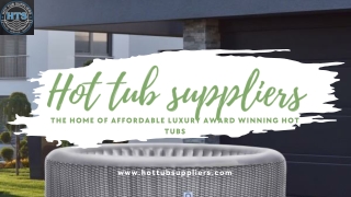 Hot tub supplier in UK pptx