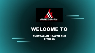 Australianhealthandfitness-Quality Home Gym Exercise Equipment