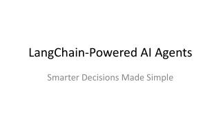 LangChain-Powered AI Agents