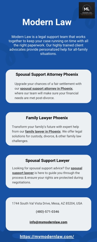 Spousal Support Attorney Phoenix