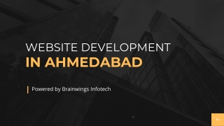 Professional Website Development in Ahmedabad – Brainwings Infotech
