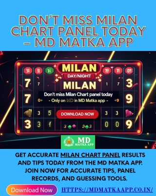 Don’t Miss milan chart panel Today – Md Matka App