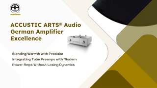 Blending Warmth with Precision Integrating Tube Preamps with Modern Power Amps Without Losing Dynamics