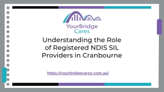 Registered NDIS SIL Provider in Cranbourne – YourBridge Cares