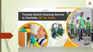 Trusted Airbnb Cleaning Service in Charlotte, NC for Hosts