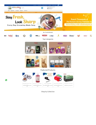 Welcome to allaboutpets.pk — Pakistan’s trusted destination for premium pet food