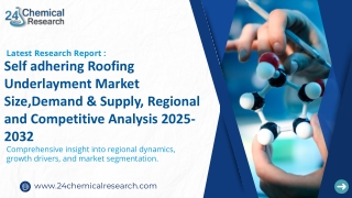 Self-adhering Roofing Underlayment Market Global Outlook and Forecast 2025-2032