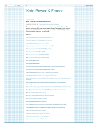 Keto Power X France Reviews & Price