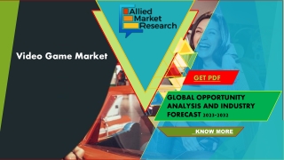 Video Game Market CAGR 6.6% | $446.4 Billion Revenue by 2032