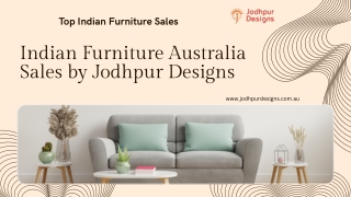 Shop Indian Furniture Australia-Wide at Jodhpur Designs