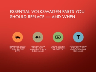 Upgrade Smart: VW Parts Guide You Can Trust