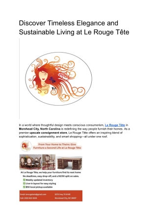 Trusted Consignment Store in Coastal North Carolina