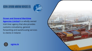 Trusted Ocean Freight Forwarding Services | Ocean And General Maritime Agencies