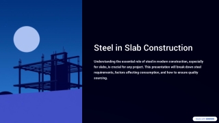 How much steel required for 1000 sq ft slab?