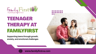 Vienna VA Teenager Therapist – Trusted Support for Mental Health