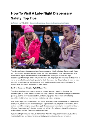 Late Night Dispensary