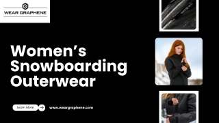 Next-Level Warmth and Weatherproofing Women’s Snowboarding Outerwear