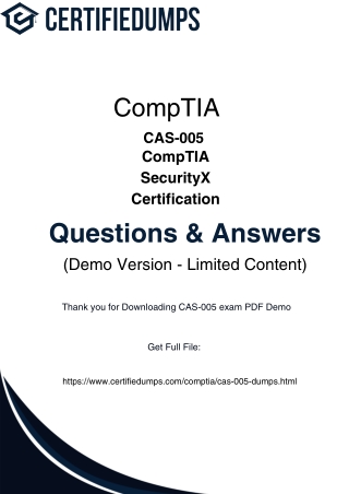 Crack the CAS-005 Exam in 2025 with Confidence – Proven Methods Inside