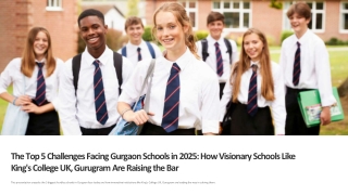 Top 5 Challenges Gurgaon Schools Face and How They’re Overcoming Them