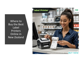 Where to Buy the Best Label Printers Online in New Zealand