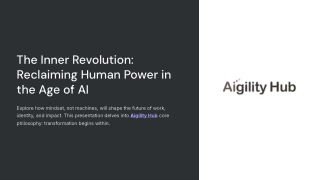 The Inner Revolution: Reclaiming Human Power in the Age of AI