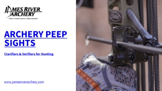 Archery Peep Sights Collection – Clarify Your Shot with Confidence