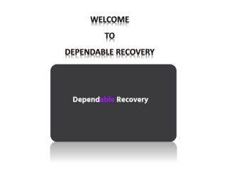 Dependable Recovery