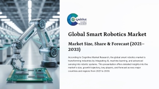 Smart Robotics Market