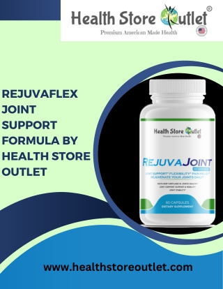 Rejuvaflex Joint Support Formula by Health Store Outlet