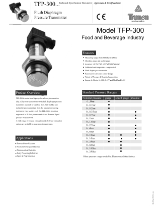 Pressure Transmitter Manufacturer in India