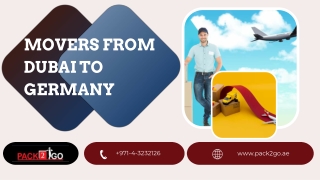 movers from dubai to germany PDF
