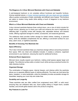 3-door-mirrored-wardrobe-with-1-chest-and-1-sidetable